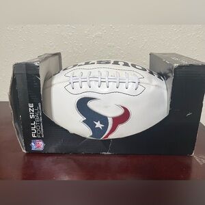 🏈 NFL Autograph Football 
Size White Panel  Football for
Autographs  Signatures